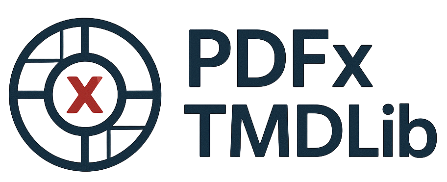 PDFxTMDLib Logo